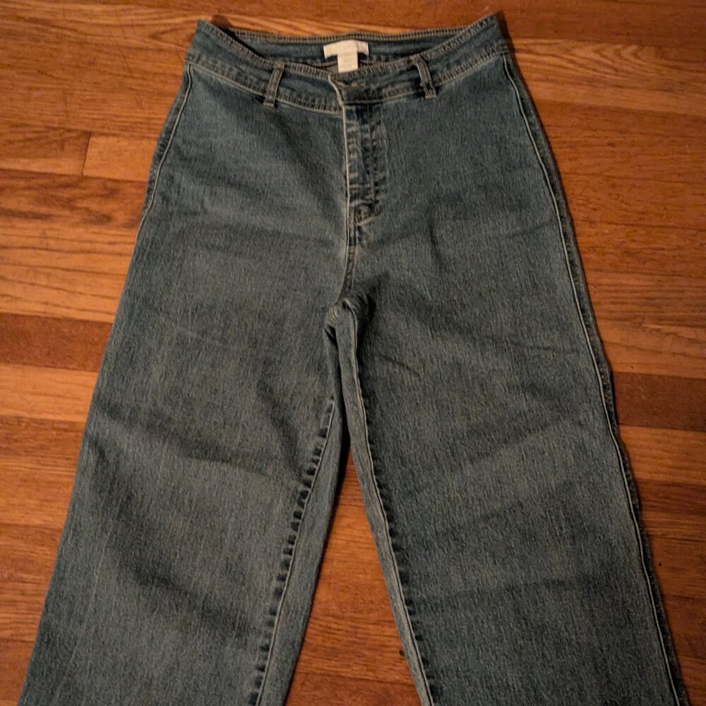 H&M wide leg jeans